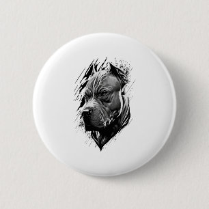American Staffordshire Terrier Button