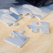 American Staffordshire Terrier Christmas Red Truck Puzzle (Seite)