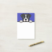 American Staffordshire Terrier Custom Amstaff Dog Post-it Klebezettel (Auf Schreibtisch)