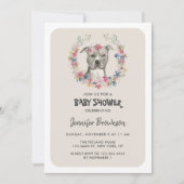 American Staffordshire Terrier Dog Celebration Einladung (Vorderseite)