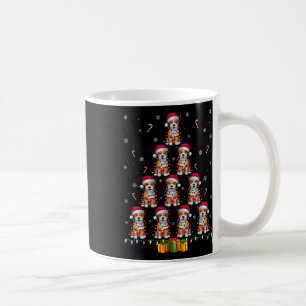 American Staffordshire Terrier Dog Weihnachtsmannm Kaffeetasse