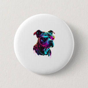 American Staffordshire Terrier Dogs American Staff Button