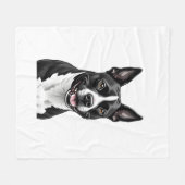 American Staffordshire Terrier Fleecedecke (Vorderseite (Horizontal))