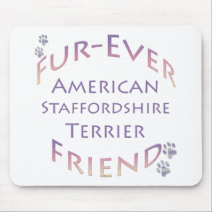 American Staffordshire Terrier Furever Mousepad