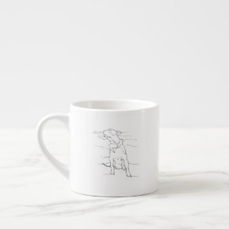 American Staffordshire Terrier Kaffee Espressotasse