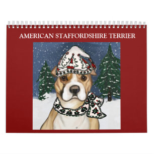 AMERICAN STAFFORDSHIRE TERRIER KALENDER