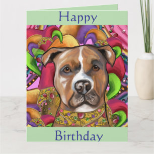 AMERICAN STAFFORDSHIRE TERRIER KARTE