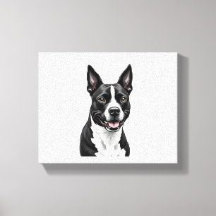 American Staffordshire Terrier Leinwanddruck