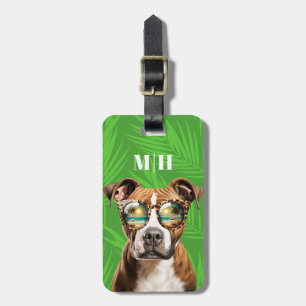 American Staffordshire Terrier Luggage Tag Gepäckanhänger