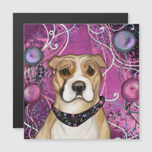 AMERICAN STAFFORDSHIRE TERRIER                MAGNETKARTE