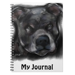 American Staffordshire Terrier Notizblock