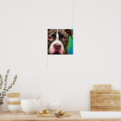 American Staffordshire Terrier Poster (Küche)
