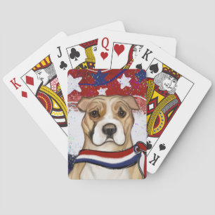 AMERICAN STAFFORDSHIRE TERRIER SPIELKARTEN