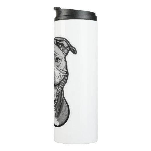 American Staffordshire Terrier Thermosbecher (Nach rechts gedreht)