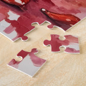 American Staffordshire Terrier Valentine Dog Art Puzzle (Seite)