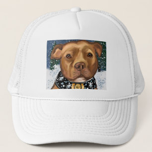 AMERICAN STAFFORDSHIRE  TRUCKERKAPPE