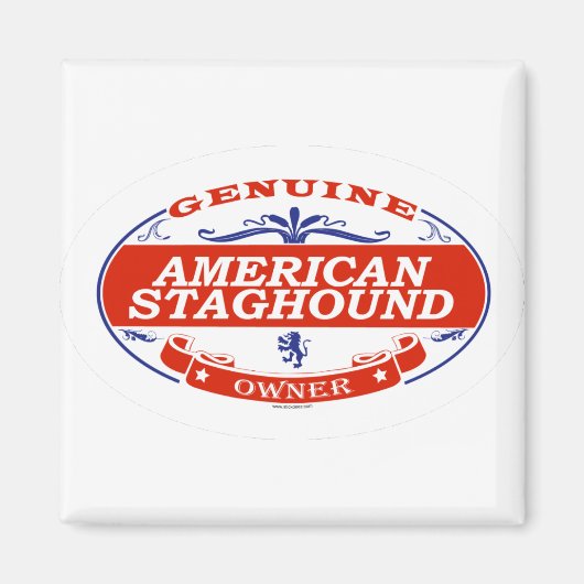 American Staghound Magnet (Vorne)