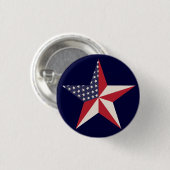 American Star Button (Vorne & Hinten)
