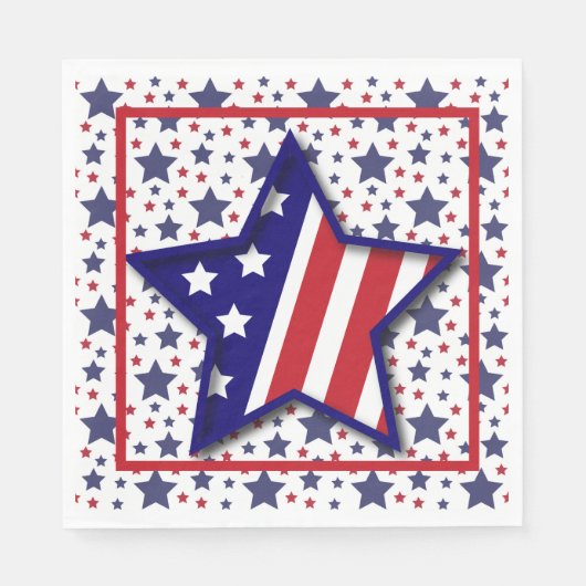 American Star Paper Napkin Serviette (Vorderseite)