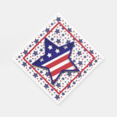 American Star Paper Napkin Serviette (Ecke)