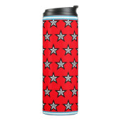 American Star Pattern Becher (Nach links gedreht)