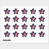 American Star Stickers (Blatt)