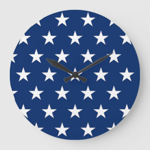 American Stars Acryl-Uhr Große Wanduhr