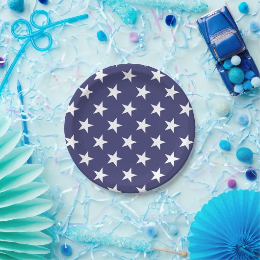 American Stars Paper Plate Pappteller