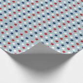 American Stars Pattern Geschenkpapier (Ecke)