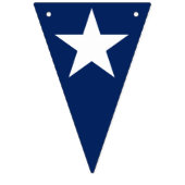 American Stars Stripes Red White Blue USA Wimpelkette (Zweite Fahne)