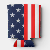 American Stars & Stripes USA Custom Dosenkühler (Rückseite)