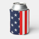 American Stars & Stripes USA Custom Dosenkühler (Kanne Rückseite)
