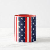 American Stars & Stripes Zwei-Tone Tasse (Zentrum)