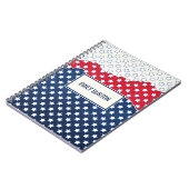 American Stars Symbol Notizblock (Linke Seite)