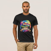 American State Map T-Shirts - Colorado USA map (Vorne ganz)