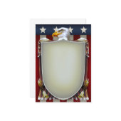 American Stationery Mitteilungskarte (Vorderseite/Rückseite Beispiel)