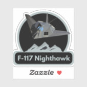 American Stealth Attack Aircraft Aufkleber (Blatt)