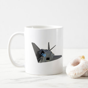 American Stealth Attack Aircraft F-117 Kaffeetasse