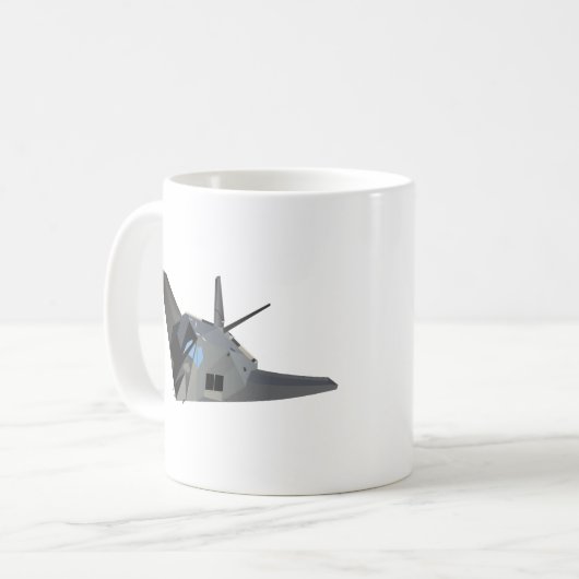 American Stealth Attack Aircraft Kaffeetasse (Vorderseite Links)