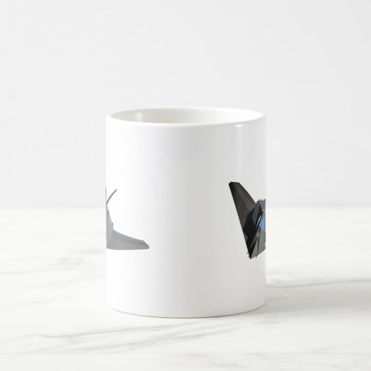 American Stealth Attack Aircraft Kaffeetasse (Mittel)