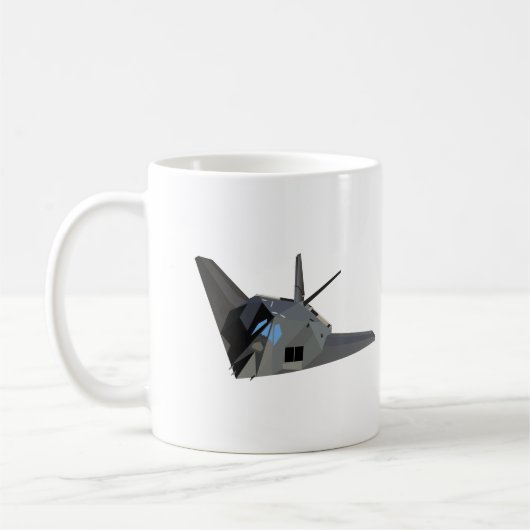 American Stealth Attack Aircraft Kaffeetasse (Links)