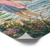 American Steel & Wire Co Fence Pond and Kids Poster (Ecke)