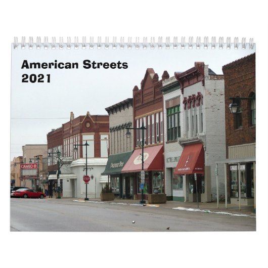 American Streets Calendar - 2021 Kalender (Titelbild)