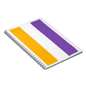 American Suffrage Flag Alice Paul Notizblock (Rechte Seite)