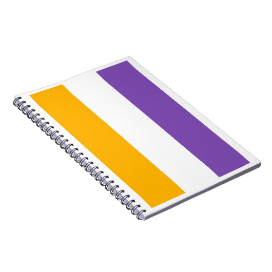 American Suffrage Flag Alice Paul Notizblock (Rechte Seite)