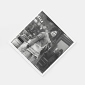 American Suffragette, 1910 Serviette (Ecke)