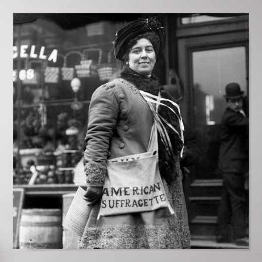 American Suffragette, Anfang des 19. Jahrhunderts Poster (Vorne)