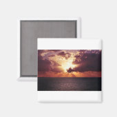 American Sunset (21) Magnet (Vorderseite/Rückseite)