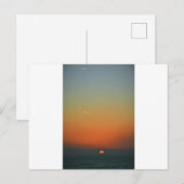 American Sunset (34) Postkarte (Vorne/Hinten)