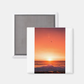 American Sunset (37) Magnet (Vorderseite/Rückseite)